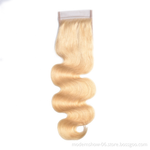 Cuticle Aligned Blond 613 Brazilian Virgin Hair Body Wave Human Hair 2/3 Bundles Machine Hair Weave Remy Stock within 24 Hours